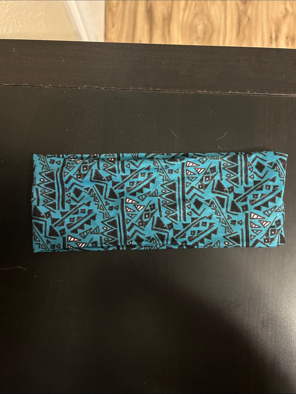 Kind Apparel Teal Aztec Pattern Fabric Headband